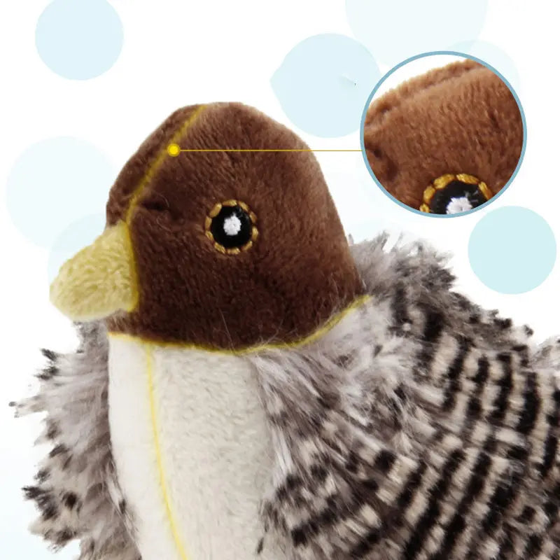 CrazyBird - Brinquedo Interativo Simulador De Pássaro Para Gatos